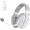 ATTACK SHARK L80PRO Cuffie da Gaming Wireless, Microfoni Doppi Regolabili, Suono