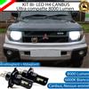 KIT FULL LED MITSUBISHI PAJERO PININ LAMPADE LED H4 6000K BIANCO NO ERROR