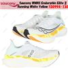 Saucony WMNS Endorphin Elite 2 Running Bianco Giallo S30994-130 Taglia Donna