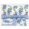 Angel's Lenzuola Matrimoniale Angel's Line 100% Puro Cotone Made in Italy Fresco Rose