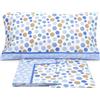 Angel's Set Lenzuola Singolo Angel's Line 100% Puro Cotone Completo letto 1 piazza Pois