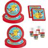 Procos Decorazioni di compleanno Pokemon 52 pezzi piatti bicchieri e tovaglioli