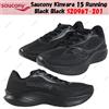 Saucony Kinvara 15 Running Nero Nero S20967-201 Taglia Uomo
