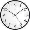 H&H Orologio da Parete, Schro, Nero, Tondo, 40 cm