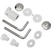 Roca Set originale cerniera in acciaio per coperchio WC Victoria Roca, 15,2 x 7,9 x 2,8 cm, colore metallico (Riferimento: AI0016300R)