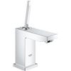 Grohe 23656000 Eurocube Joy Miscelatore Monocomando per Lavabo, Taglia S, senza Astina a Saltarello, Cromo