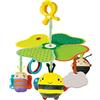 Clementoni - 17790 - Easy-Peasy Travel Mobile - Giostrina Culla O Passeggino, Giocattolo da Appendere per Passeggino, Gioco Passeggino Neonato, Leggera E Trasportabile