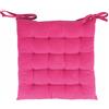 GALILEO SpA Set 5 Cuscino sedia con lacci 40x40 cm, fucsia, Sibilla