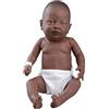 3B Scientific The Doll Factory Europe, S.L. W17005 Cura del Bebè Africano, Femmina