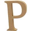 Creativ 56325 Lettera in legno, P, taglia unica