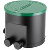 Claber Hydro-4, pozzetto premontato IP68 con programmatore ed elettrovalvole per sistema di irrigazione