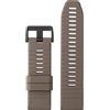 Garmin Cinturino Originale serie fēnix 5X, 6X, 7X, quatix 5X, 6X, 7X, Enduro, Descent Mk1, Mk2 o tactix 7, 26mm, QuickFit, Silicone, Dark Sandstone