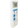 Metronic 495348 - Telecomando universale per condizionatori e pompe di calore, ricerca automatica per marca o per modello, timer, 5 modalità di funzionamento, bianco