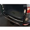 Avisa Protezione paraurti Posteriore in Acciaio Inox Nero Compatibile con Ford Ecosport II Facelift 2017- incl. ST-Line 'Ribs'