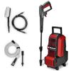 Einhell Idropulitrice HYPRESSO 36/105 Power X-Change (36 V, 105 bar, 270 L/h, flessibile alta pressione 4 m, flessibile aspirazione 5 m, 2 bocchette, spazzola di lavaggio, lancia, batterie escluse)