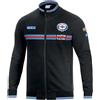 Sparco Martini Racing Felpa zip intera in cotone