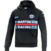 Non applicabile Sparco Martini Racing Hoodie Felpa con cappuccio, nero