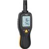 TFA Dostmann Igrometro professionale, misuratore di umidità digitale, 31.1066.01, veloce, preciso, da -50 a +70 °C, precisione 0,3 °C, termometro, funzione max min, retroilluminazione, nero