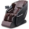 VEVOR Poltrona Massaggiante con Binario SL flessibile, Poltrona Reclinabile 3D Zero Gravità Shiatsu, Varie Modalità Automatiche, Riscaldamento, Altoparlante Bluetooth, Airbag, Rullo Poggiapiedi