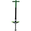 Relaxdays Pogo Stick, per Bambini, Saltarello Fino a 35 kg, Imbottito, da Esterno, Antiscivolo, Acciaio Inox, Blu/Verde