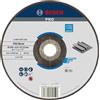 Bosch 1x Mola da sbavo PRO Metal grandi, foro 22,23 mm, oSa (per Acciaio, Ø 180 mm, Professional Accessorio Smerigliatrice angolare grande)
