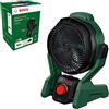 Bosch Ventilatore portatile a batteria UniversalFan 18V-1000 (senza batteria, sistema 18 volt, per fai da te, campeggio e altro ancora, volume del flusso d'aria: 1.000 m³/h, in confezione di cartone)