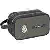 Safta Real Madrid, 3a attrezzatura 24/25, borsa per la scuola dei bambini, adatta al carrello, ideale per bambini dai 5 ai 14 anni, comoda e versatile, qualità e resistenza, 26 x 12,5 x 15 cm, grigio,