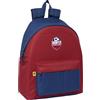 safta KINGS LEAGUE JIJANTES - Day Pack per bambini, zaino per bambini, qualità e massima resistenza, comodo e versatile, 33 x 15 x 42 cm, colore: blu navy/bordeaux, Blu marino/Granato, Estándar,