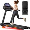 UMAY Tapis Roulant Salvaspazio con Inclinazione 15% Tapis Roulant Elettrico
