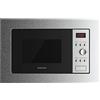 Taurus MO20IXD - Microonde digitale da incasso, capacità 20L, 800W, grill 1000W, 5 livelli di potenza, pulsante di avvio rapido, 8 menu automatici, timer fino a 35 min, acciaio inox