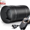 SBONNI Ventilatore estrattore d aria regolabile 100 mm 8 W 310 m³/h silenzioso