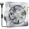 Yrichtra 250mm Ventola Aspirazione 1680m³/h Aspiratore Cucina Potente Silenzioso
