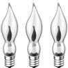 ShuoHui Dekoeffekt Lampadina decorativa a candela tremolante E10 230 V 1,5 W