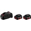 Set batterie GBA 18V 5.0AH con caricabatteria GAL 1880 CV Bosch Professional