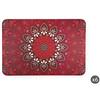 Excelsa Mandala Set 6 Tovagliette, Rosso, 43 x 29 cm, 6 unità