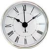 Inserto per Orologio Da 2,8 Pollici E 70 Mm, Finitura Argentata Rotonda, Fai Da