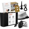 SELFSAT MWR 5550 bianco (4G / LTE / 5G & WLAN Internet Router fino a 3,3 Gbps con antenna tetto 5G), compatibile Starlink