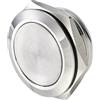 TRU COMPONENTS TC-9563704 - Pulsante a pressione, 12 V, 0,005 A, 1 elemento di contatto spento (diametro x altezza) 24,7 mm x 14,5