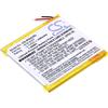 TECHTEK Batteria 450mAh compatibile con per iPod Nano 3rd 4GB, per iPod