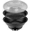 Taurus 999250000 Vaporiera Plastica, 4,5 litri