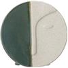 Bloomingville Vaso da parete, verde, ceramica