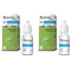 Sodyal Plus - Lubrificante ed idratante. Gocce oculari con Acido ialuronico ed estratti naturali - Bipack 2x10 ml