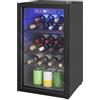 HOMCOM Cantinetta Vino 24 Bottiglie, 68L, Frigo Bevande