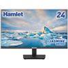 Hamlet PROMOZIONE Hamlet MONITOR 23 8 FHD IPS HDMI VGA DP Cod. HM24JF-VDR