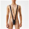 Brand New Sexy Uomo Slip Custodia Morbida Vita Bassa Bikini Tanga Rosso Bordeaux