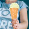 3pcs Sfere di gelato simulato Punte di gelato vitale per oggetti di gelato