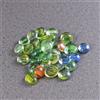 Perline Piatte Perle Multicolori Pietre Decorative Colorato