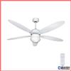 Zephir Ventilatore da Soffitto con Luce e Telecomando ZEPHIR zfr9111b E27 5 Pale Legno