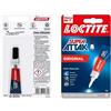 Loctite SUPER ATTAK ATTACK 3 GR LOCTITE ADESIVO UNIVERSALE ISTANTANEO TRIPLA RESISTENZA
