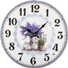 Lowell Orologio da parete (33cm) Lavanda JUSTAMINUTE Multicolor 21566